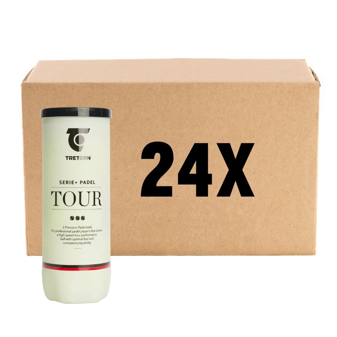 24x Tretorn Serie+ Padel Tour 3 stk.